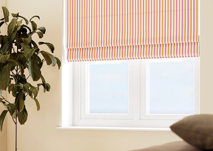 The British Stripe Co. Catherine, Notting Hill No.2 - Roman Blind - Image 5